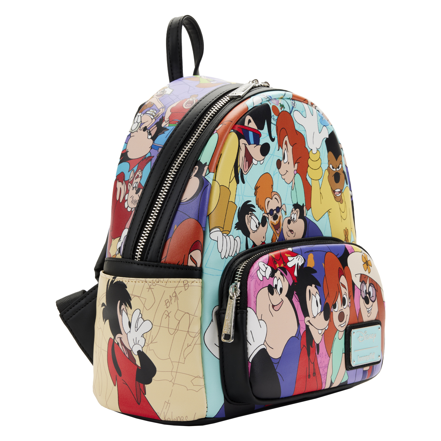 Loungefly Disney Goofy Movie Collage Mini Backpack Get Ready Comics