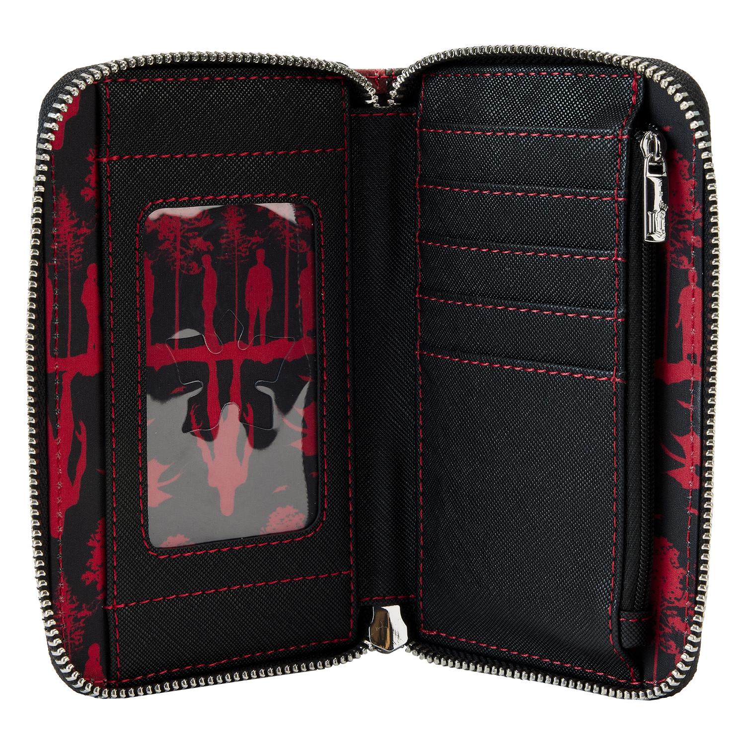 Loungefly Netflix Stranger Things Upside Down Shadows Zip Around Wallet