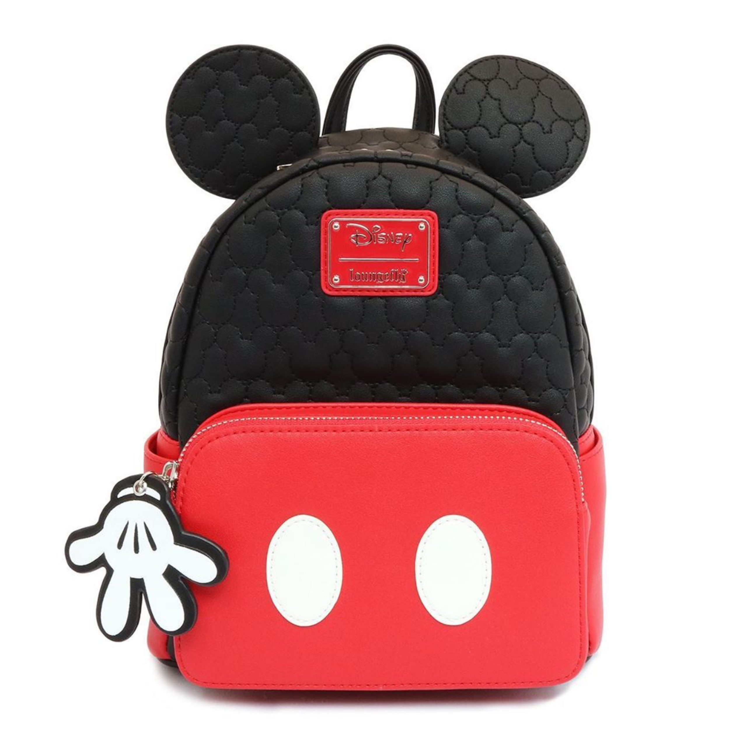 Loungefly X Disney Mickey Mouse Acolchado Bolso De La Cintura