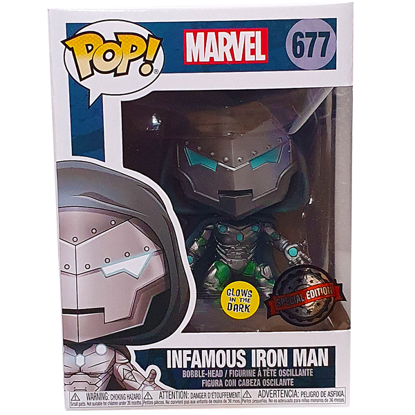 infamous iron man funko