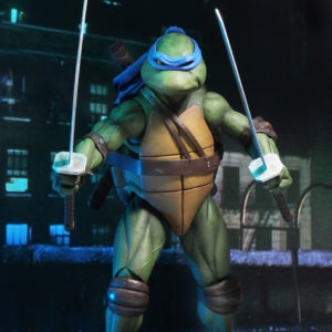 Leonardo 7" Action Figure Toy NECA Teenage Mutant Ninja Turtles 1990 Movie 