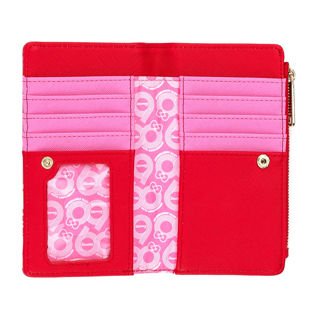 Loungefly Sanrio 60th Anniversary Hello Kitty Flap Wallet – Get Ready ...