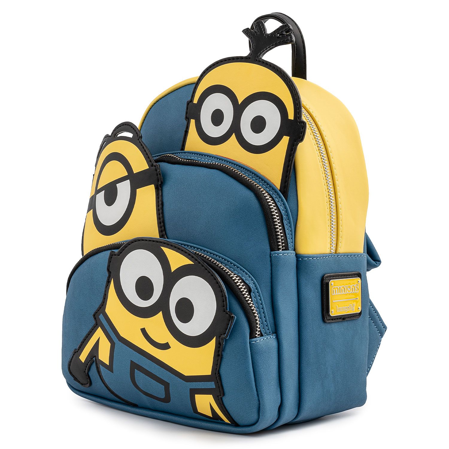 Loungefly Minions Triple Minion Bello Mini Backpack Get Ready Comics 0725