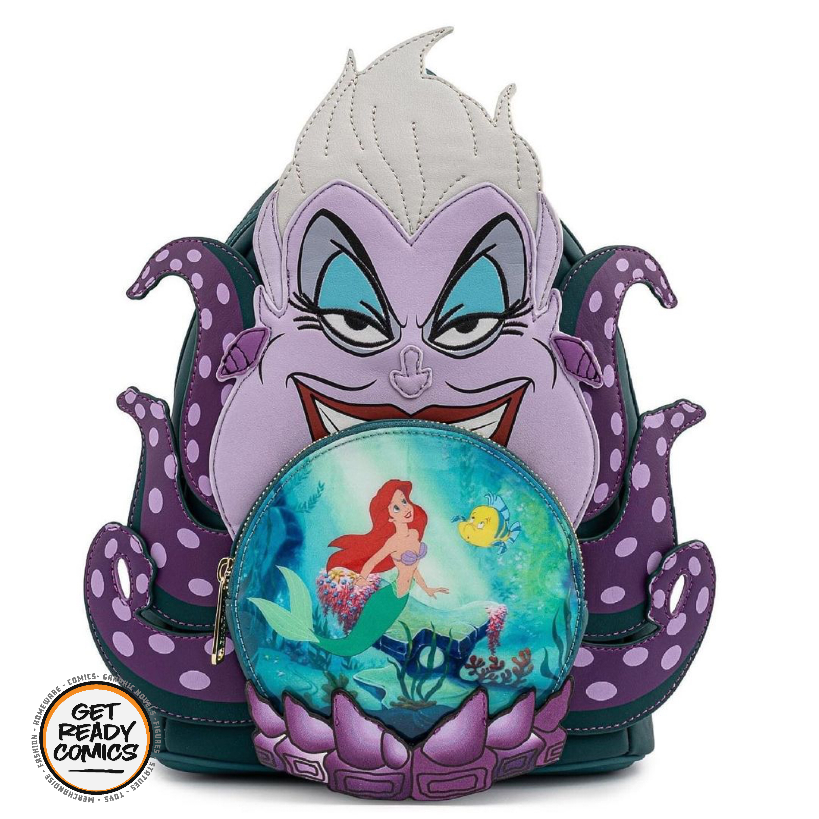 Loungefly Disney Villains Ursula Sea Witch Enamel Pin Ariel The Little Mermaid 