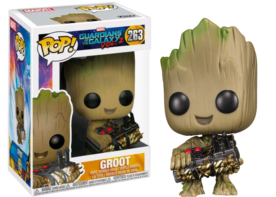 Guardians of the Galaxy Pop! – Baby Groot with Bomb Figure (Special ...