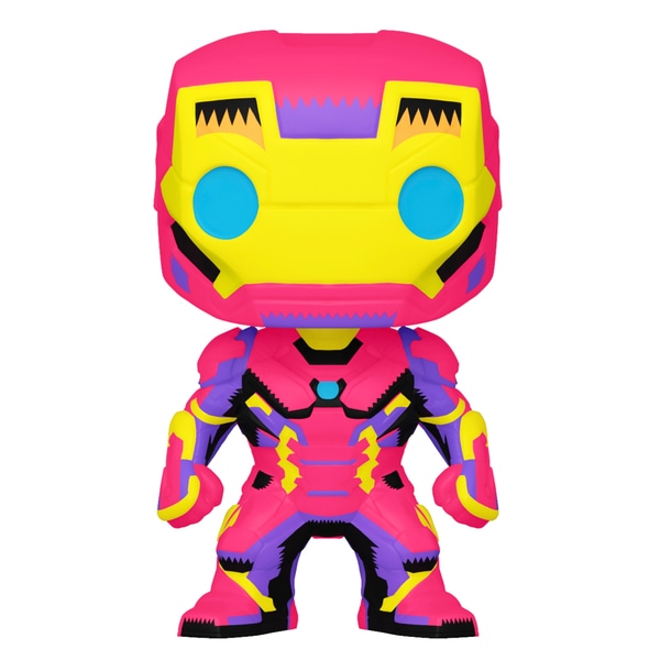 iron man neon funko