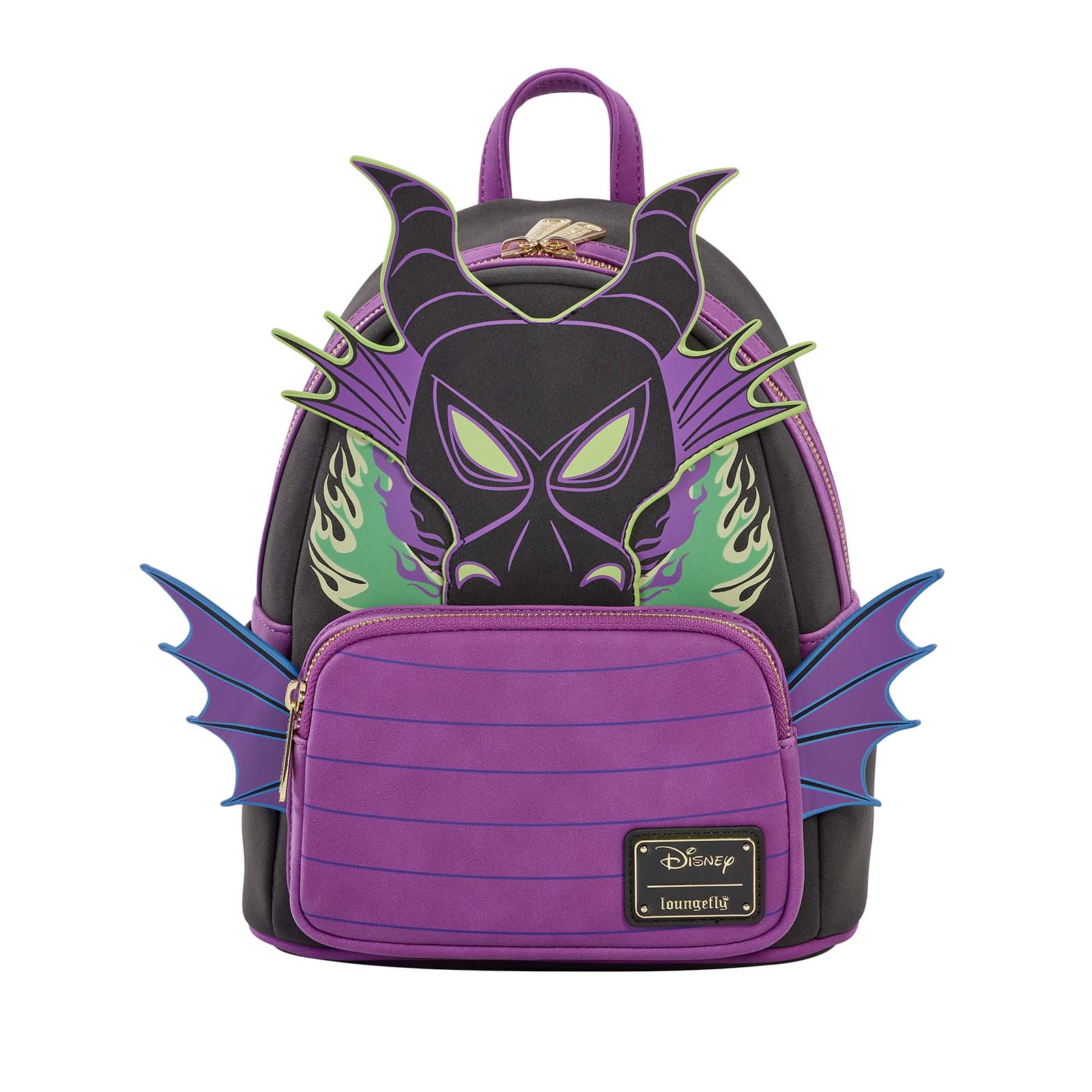 NWT Loungefly Disney Villains Maleficent Dragon Mini Backpack *New with  Tags*