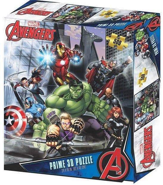 Marvel Prime 3D Puzzle Avengers Battle (500 Pieces) – Get Ready Comics