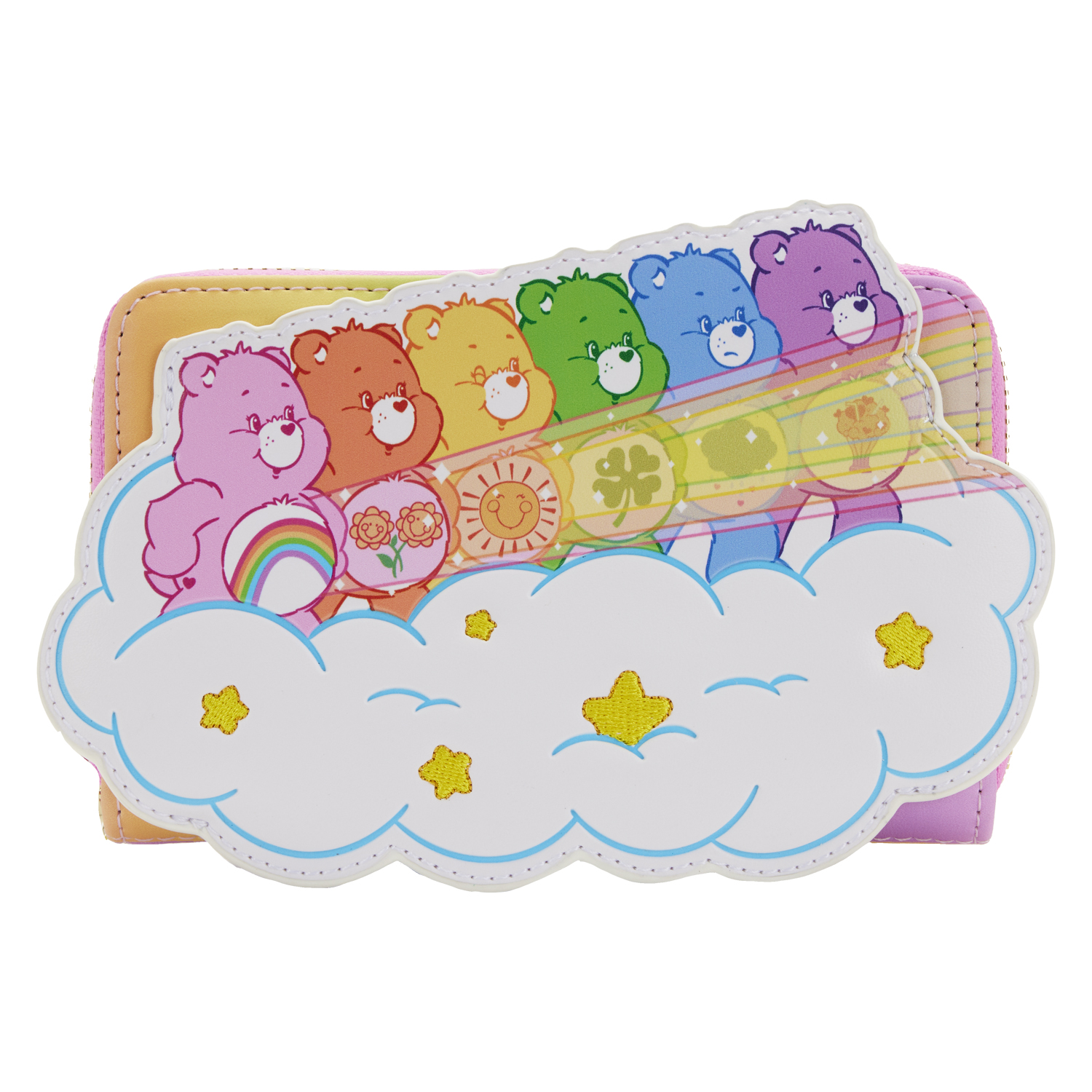 Loungefly: Care Bears Rainbow Stare Rainbow Wallet – Get Ready Comics