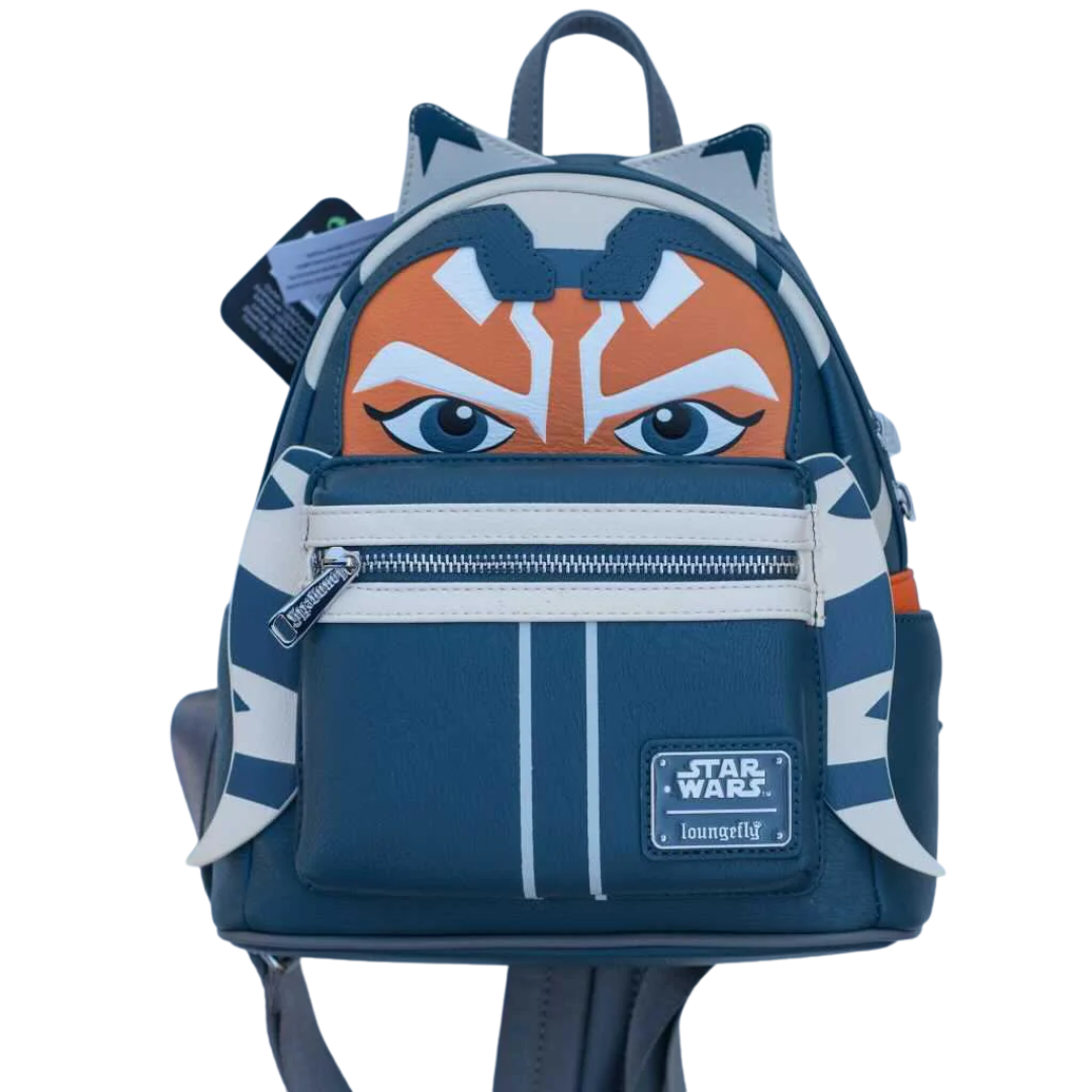 Loungefly Star Wars Ahsoka Tano Cosplay Backpack (Grotto Treasures ...