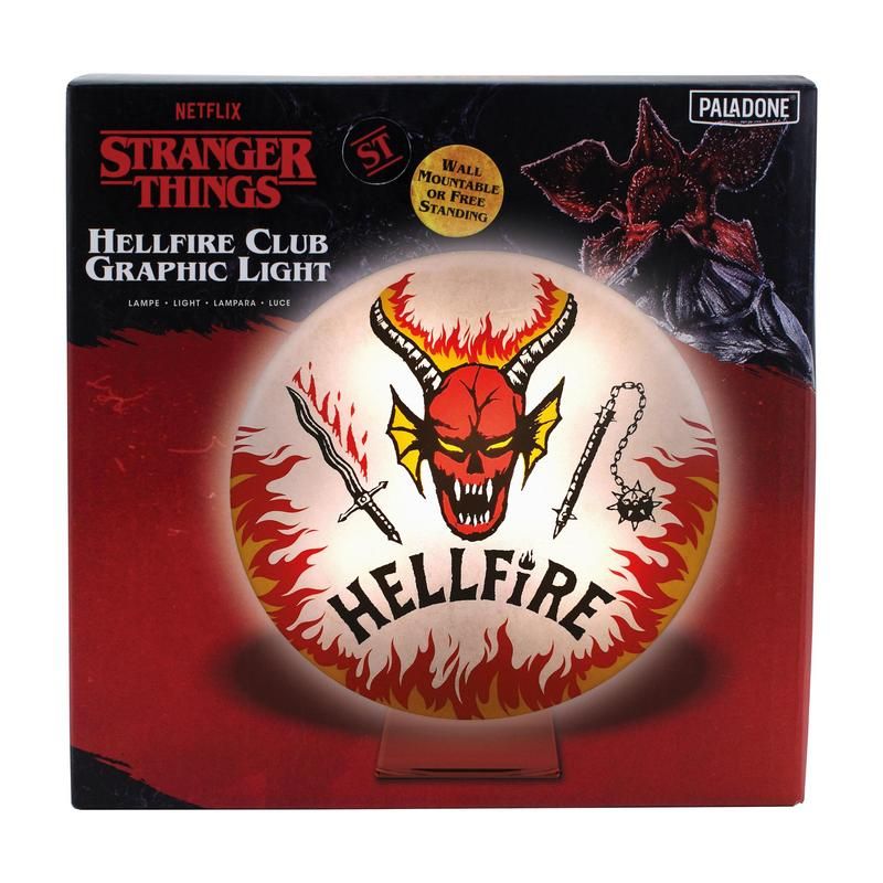 Stranger Things Hellfire Club Logo Light Get Ready Comics