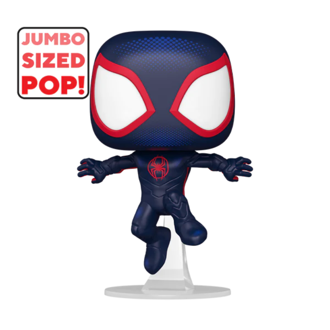 SpiderMan SpiderMan Across the SpiderVerse Funko Pop! Jumbo – Get Ready ...