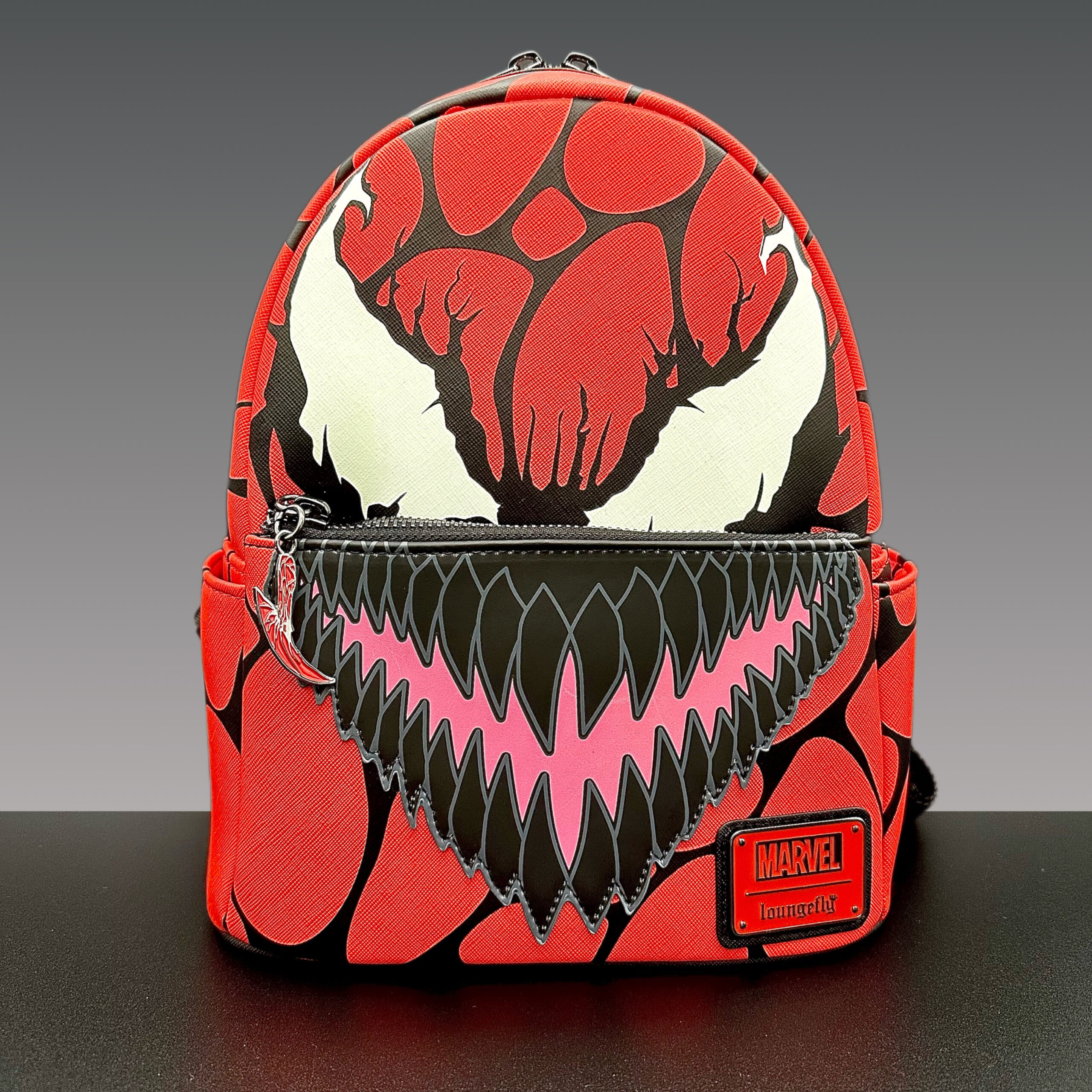 Loungefly x Marvel Glow In The Dark Carnage Cosplay Mini Backpack