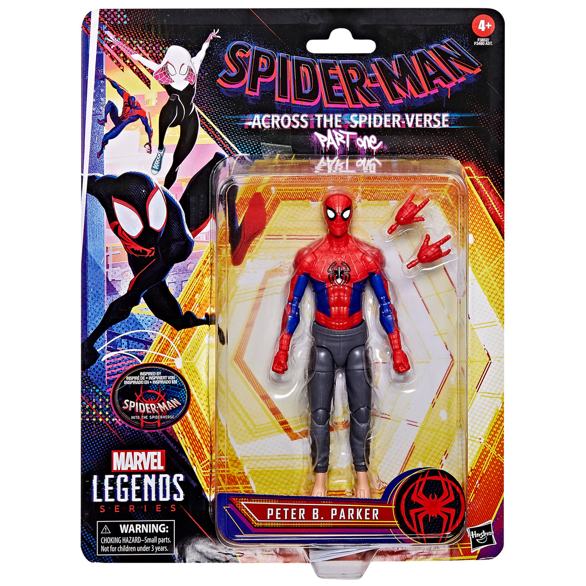 Marvel Legends Across The SpiderVerse Peter B Parker Action Figure ...