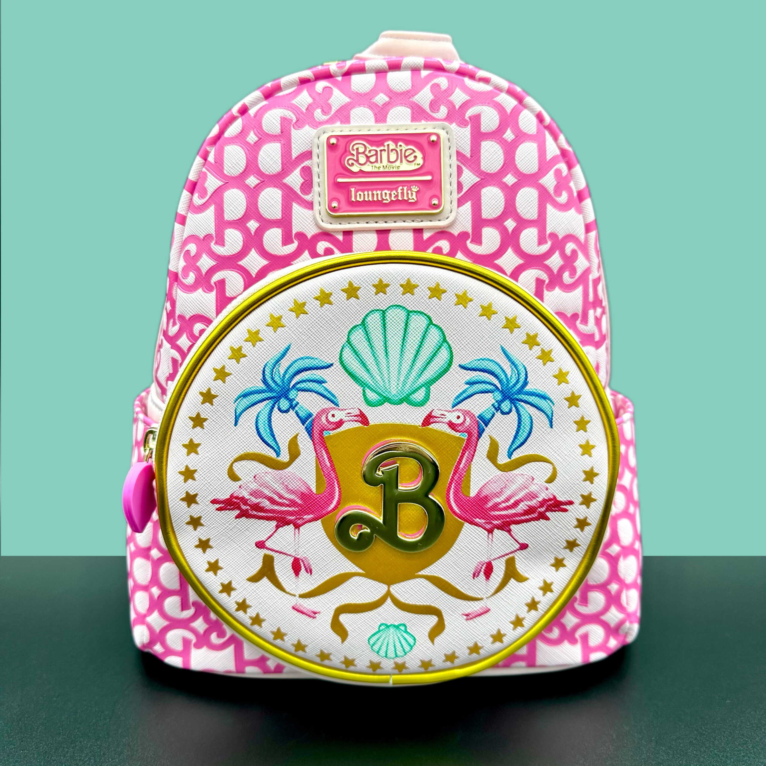 Barbie Movie Logo Mini Backpack Loungefly, Backpack