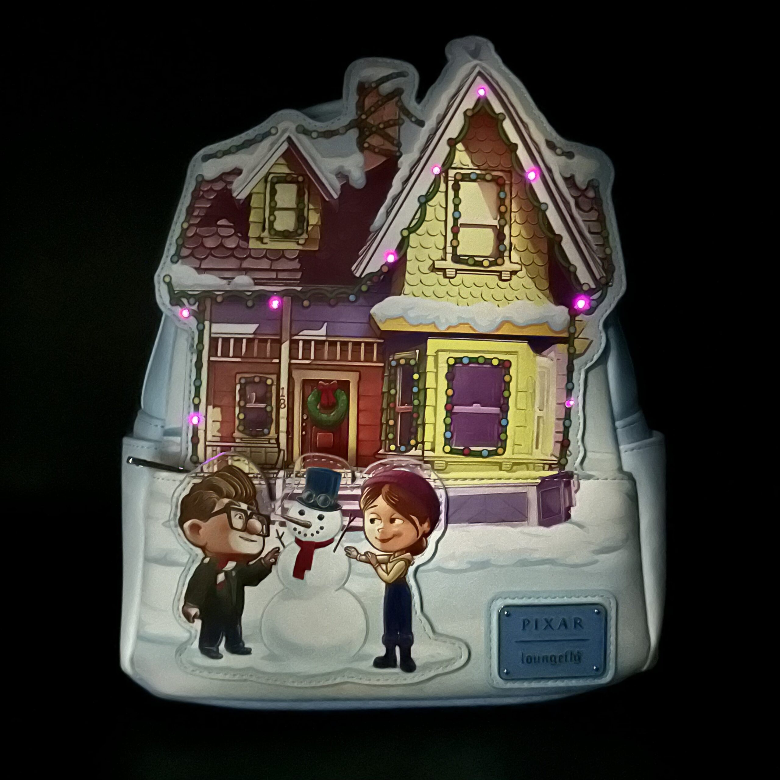 Up House Christmas Lights Pixar Loungefly Mini Backpack – Get Ready Comics