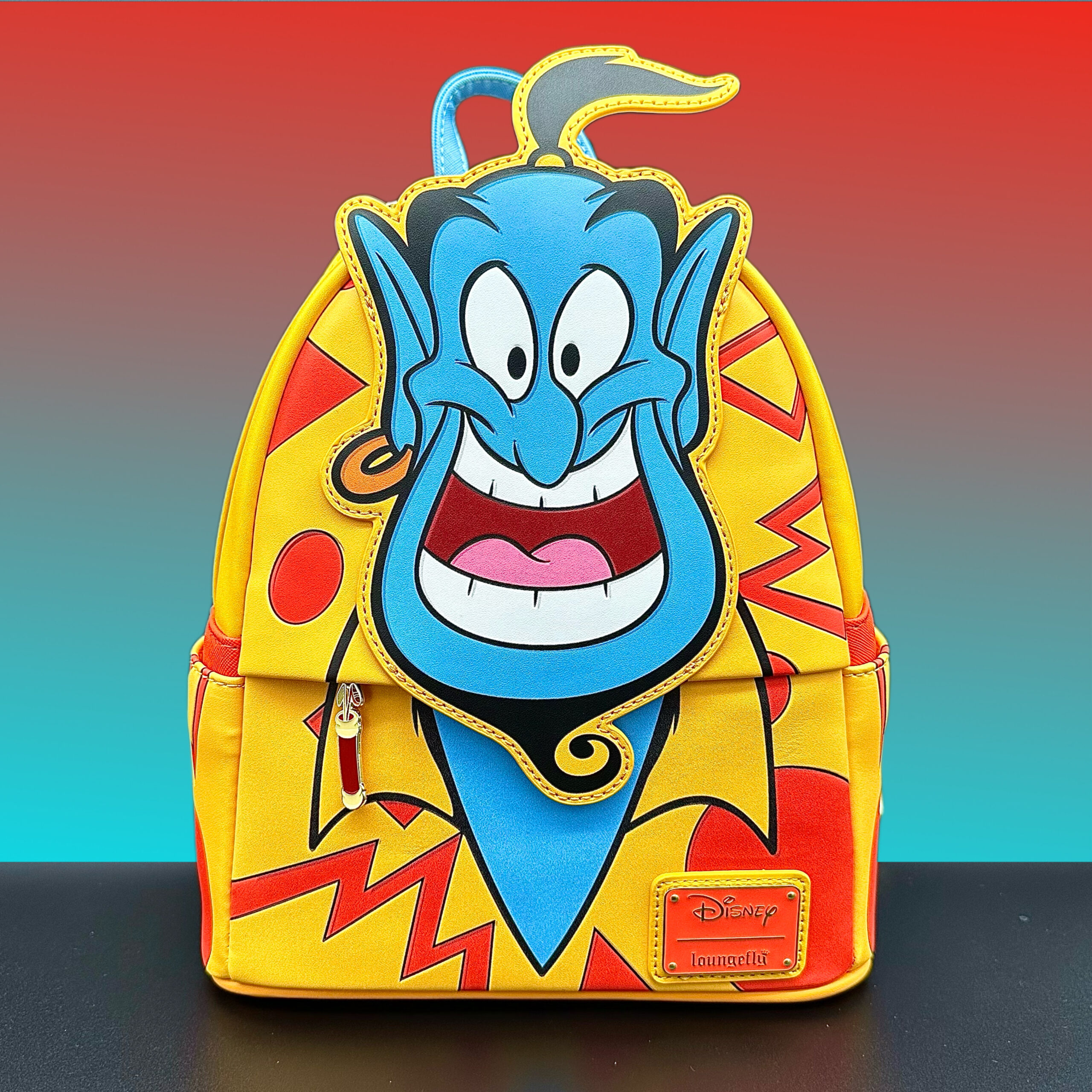 Loungefly Disney Aladdin Vacation Genie Cosplay Mini Backpack