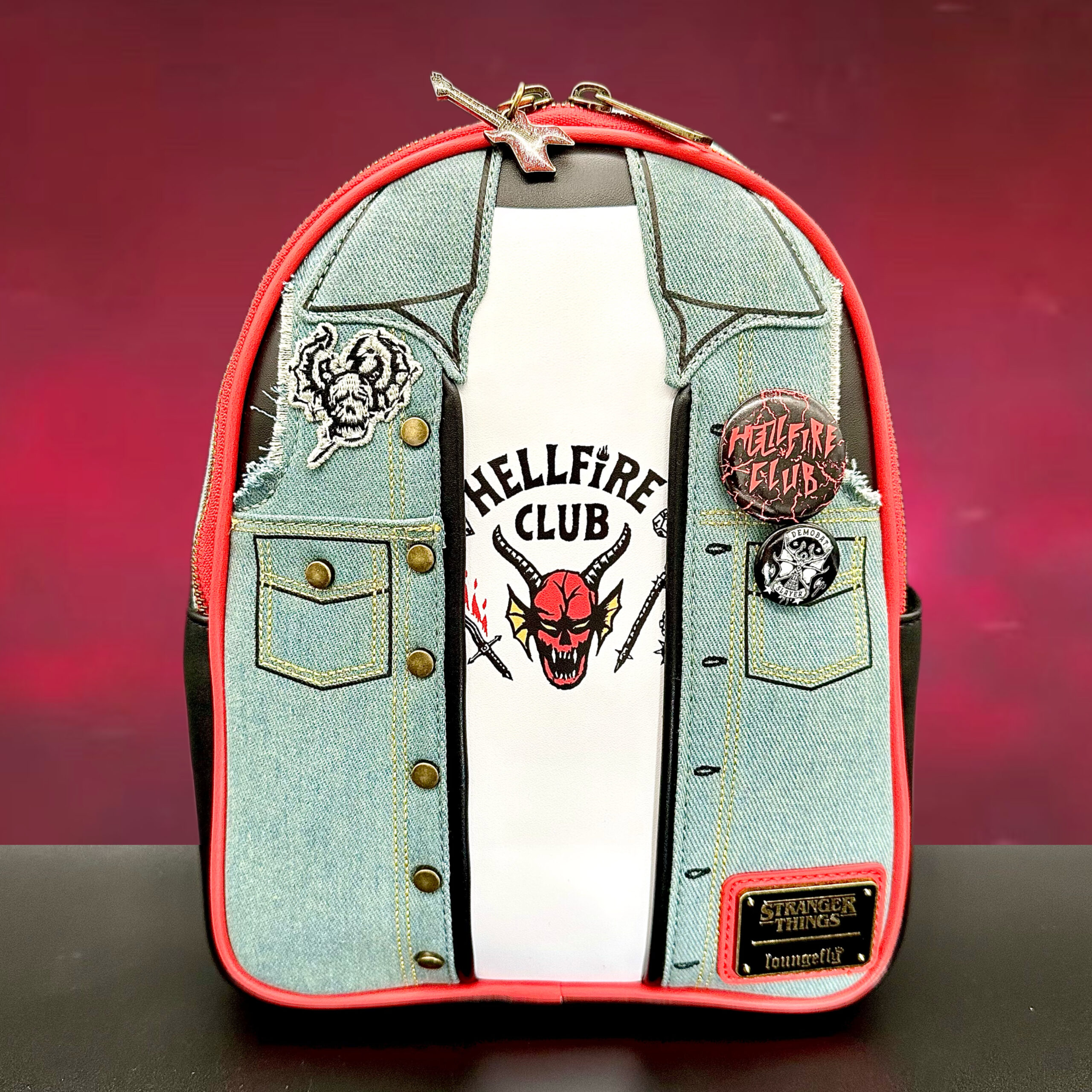 EXCLUSIVE DROP: Loungefly Stranger Things Eddie Munson Hellfire Club C – LF  Lounge VIP