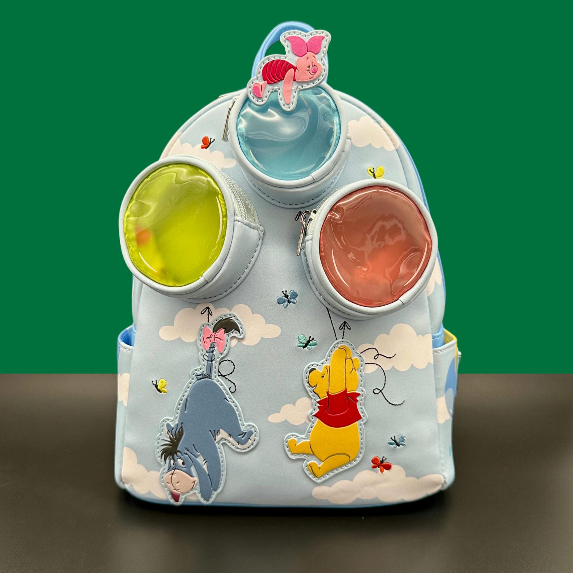 New Disney Winnie The Pooh Balloon Doodle Mini Backpack Tigger Eeyore Piglet Winnie The Pooh Balloons Disney Loungefly Mini Backpack  main image 4