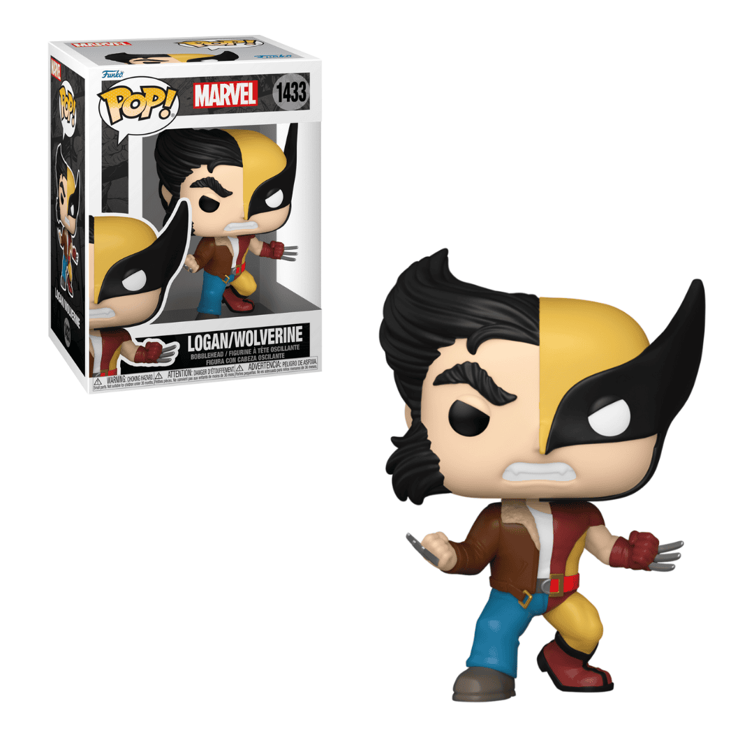 Logan Wolverine Split Marvel Funko Pop! Vinyl | Get Ready Comics