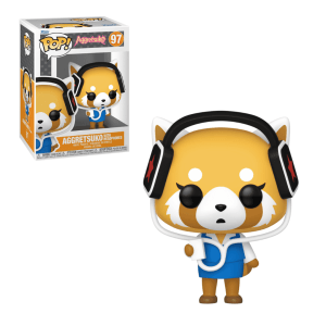 Funko Pop! Sanrio: Aggretsuko – Met Koptelefoon – Vinyl Verzamel Figuur – Cadeau Voor Anime Fans