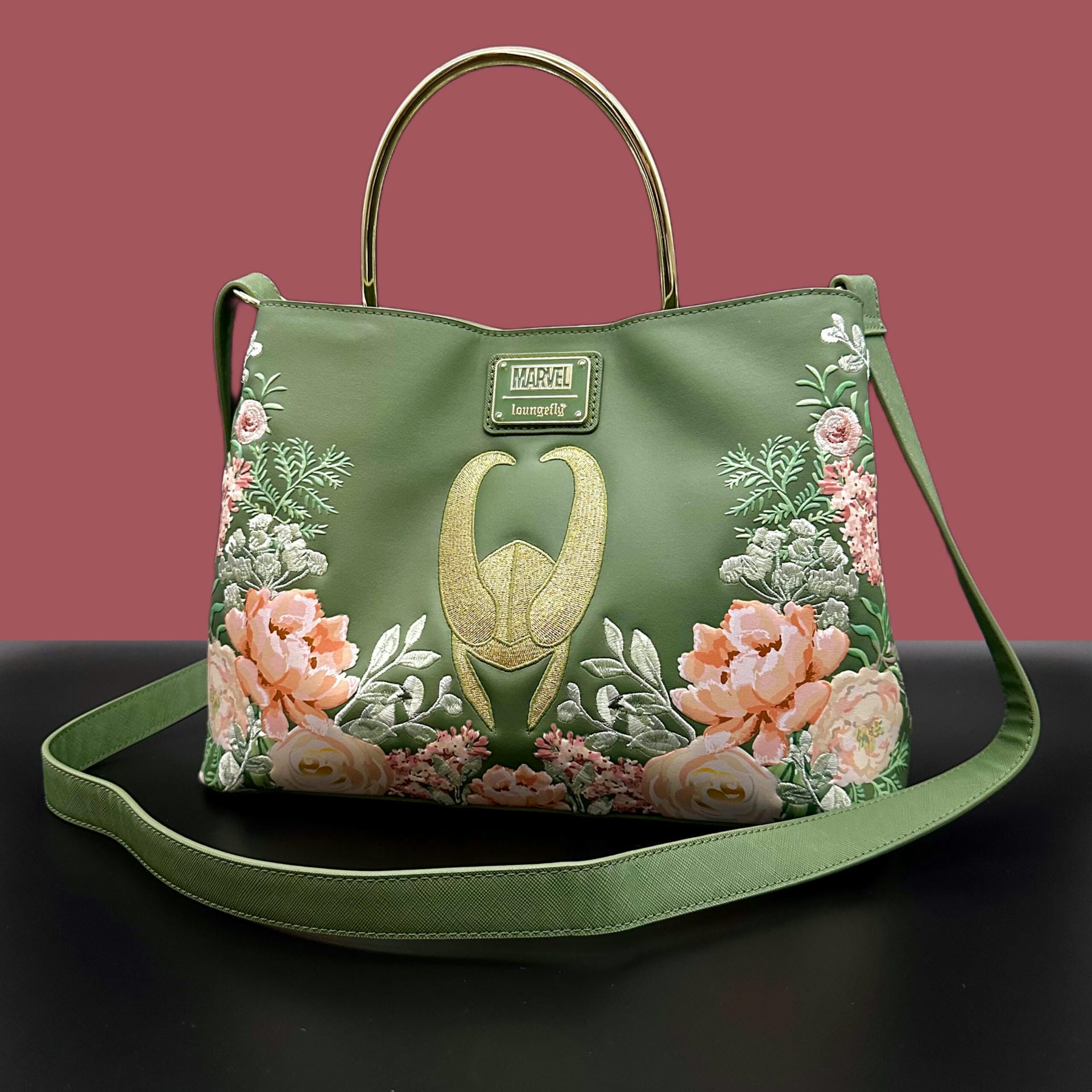 Loki Floral Marvel Loungefly Handbag | Get Ready Comics