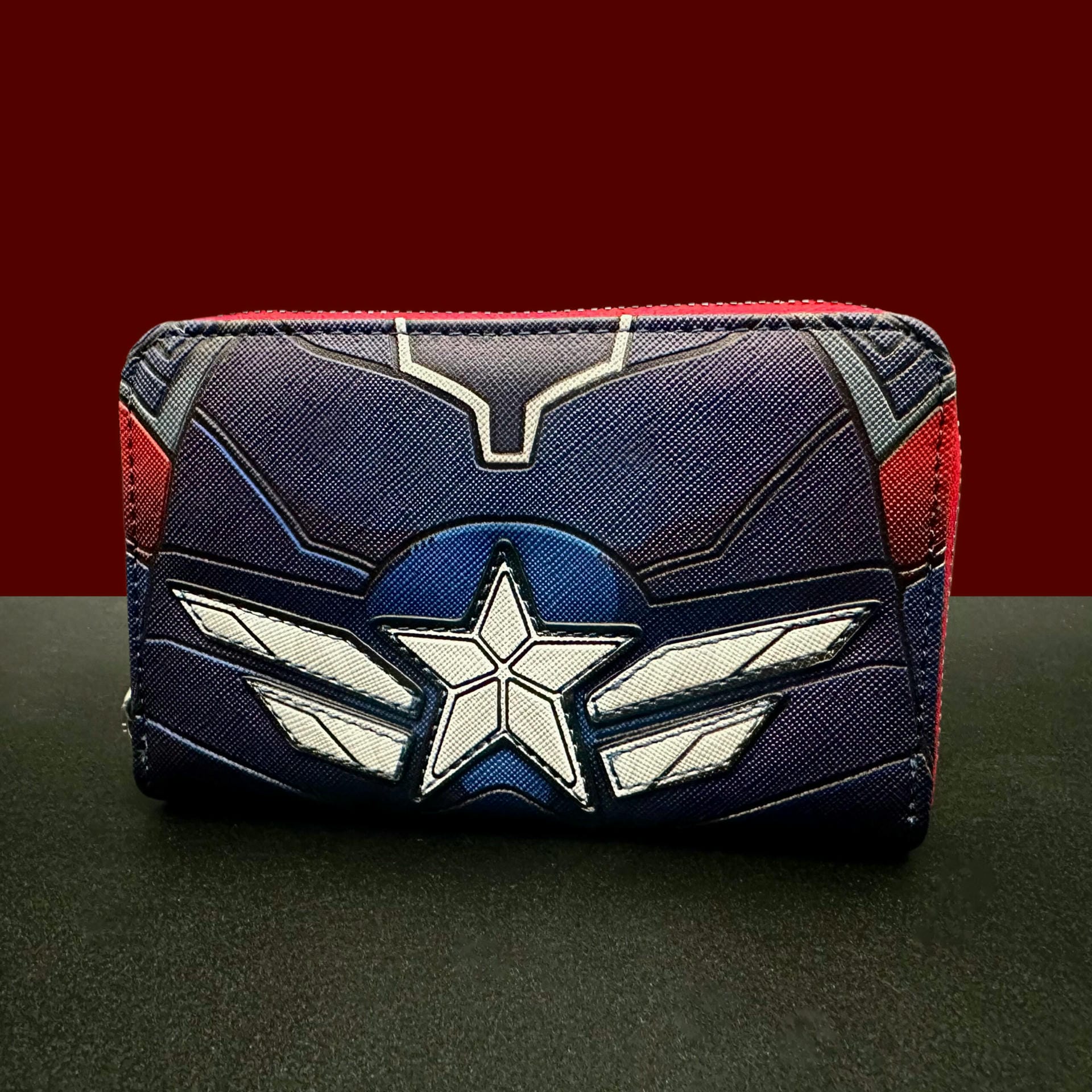 Captain America Brave New World Loungefly Zip Around Wallet Get