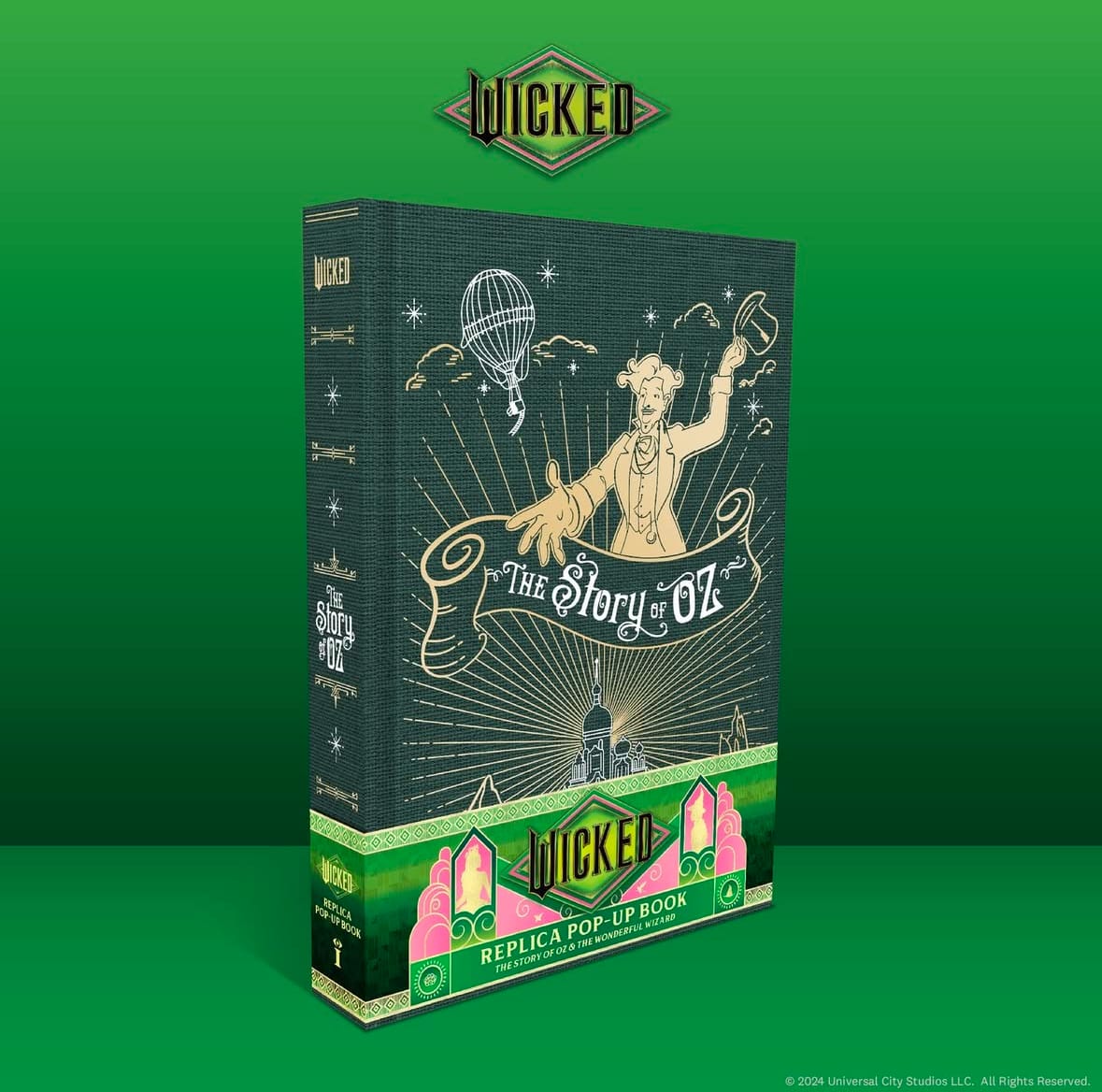 【Wicked】レプリカ ポップアップブック 【ウィキッド】 Wicked: The Story of Oz & the Wonderful Wizard: Replica Pop-Up