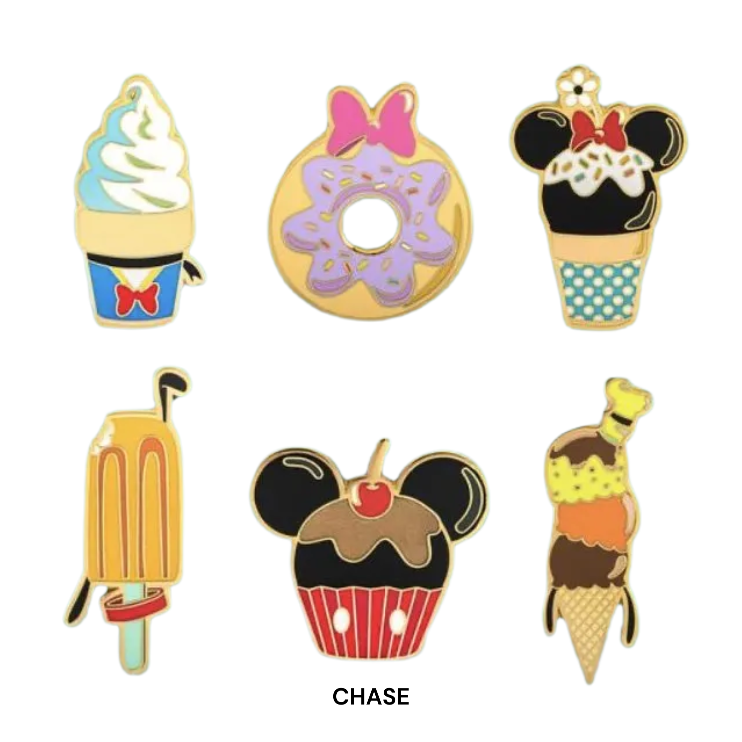 Sensational Six Snack Disney Loungefly Blind Box Mystery Pins