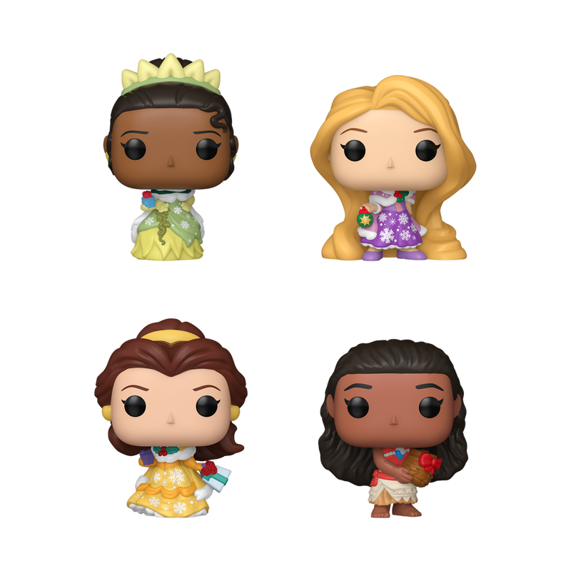 Holiday Disney Princess Funko Mystery Pocket Pop! Ice | Get Ready