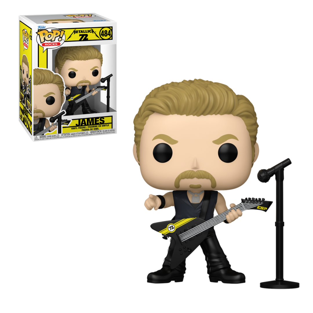 James (72 Seasons) Metallica Funko Pop! Vinyl | Get Ready Comics