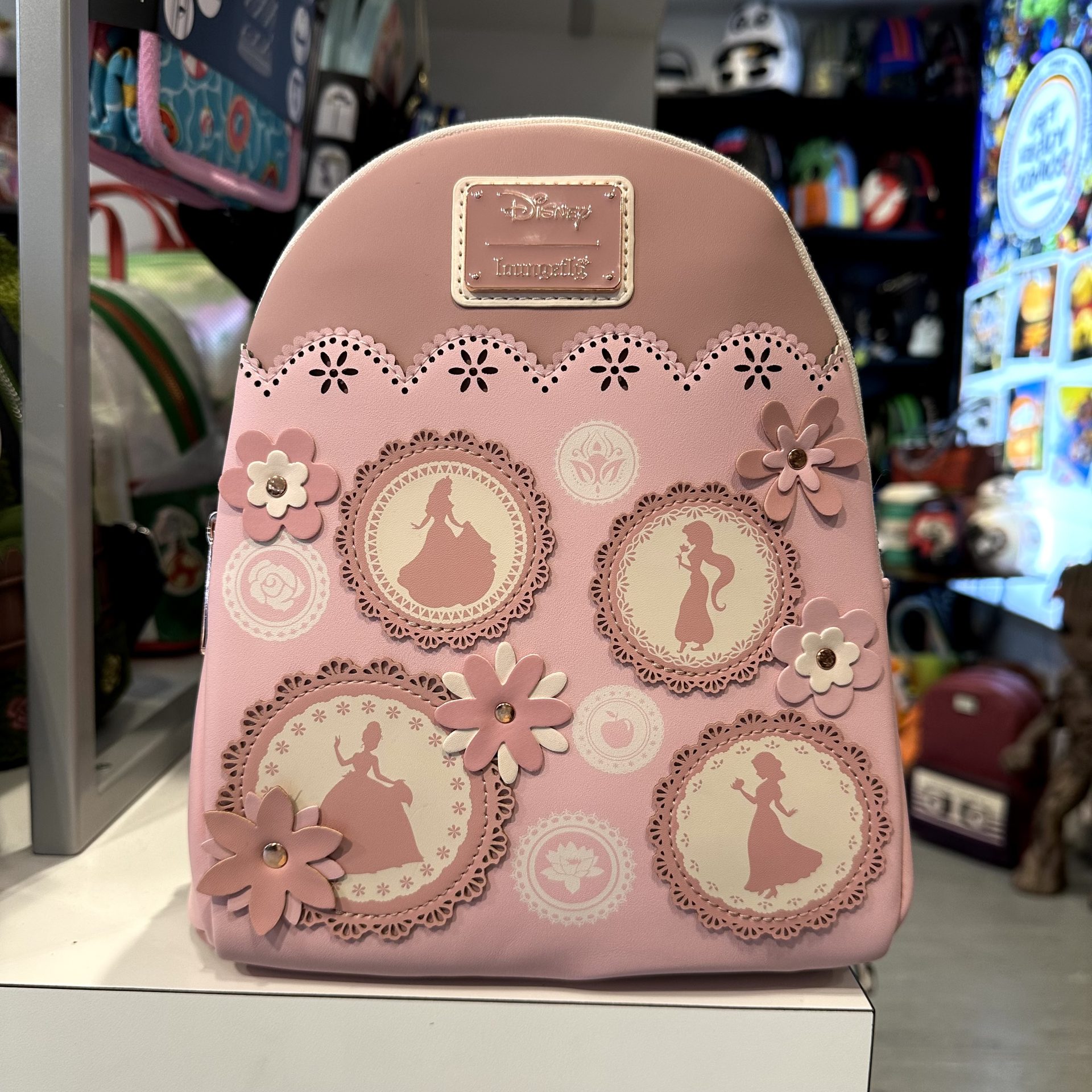 Disney Princess Stained Glass Disney Loungefly Mini Backpack | Get