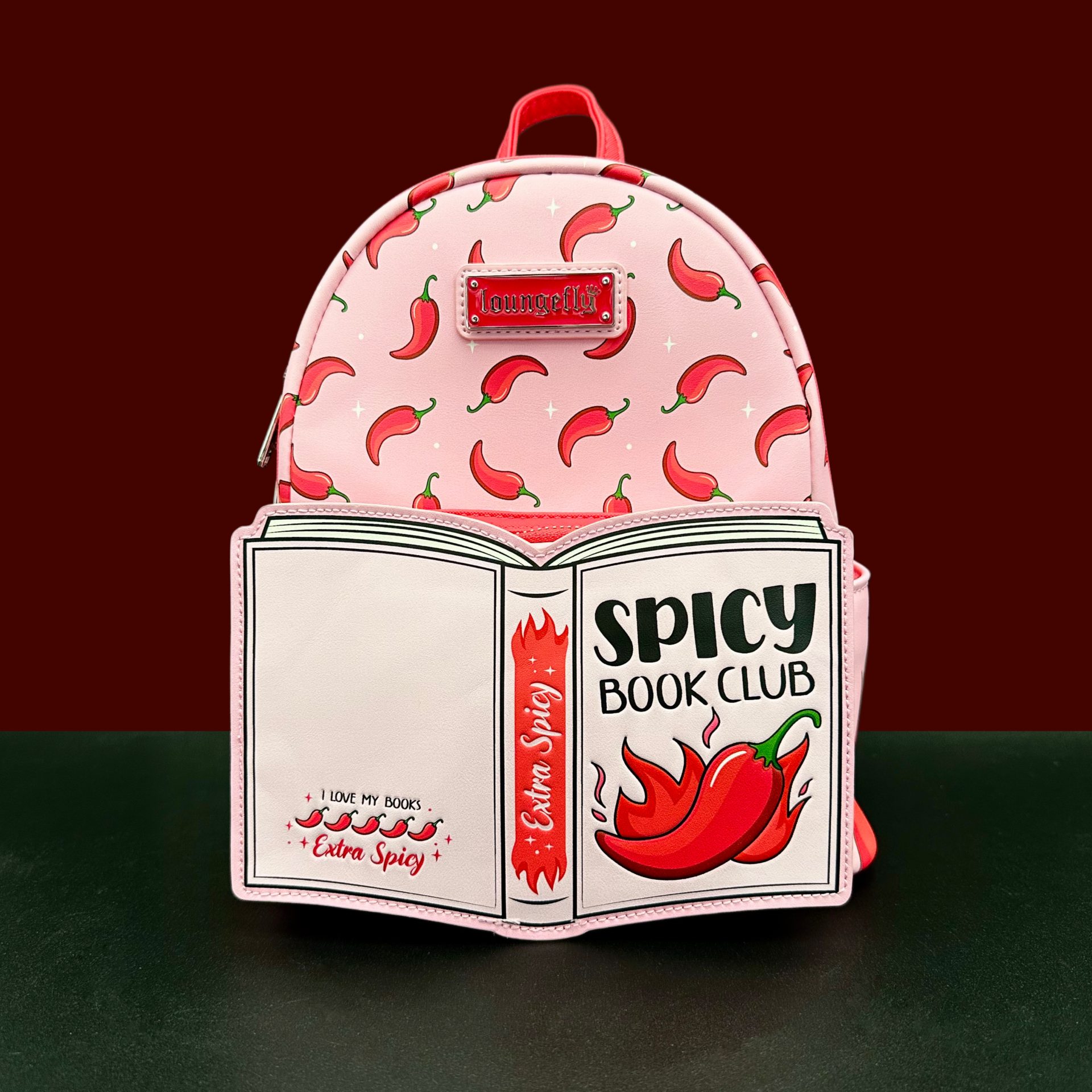 Spicy Book Club Books-A-Million Exclusive Loungefly Mini  display picture 1