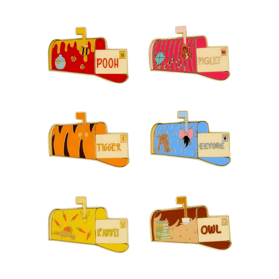 Winnie The Pooh Mailbox Disney Loungefly Mystery Blind Box Enamel Pin ...