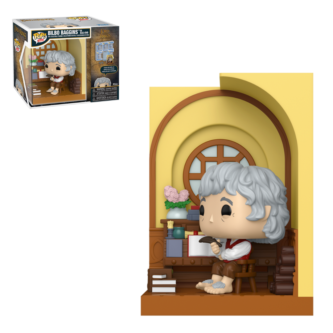 Bilbo Baggins in Bag-End The Lord Of The Rings Funko Pop! Nook