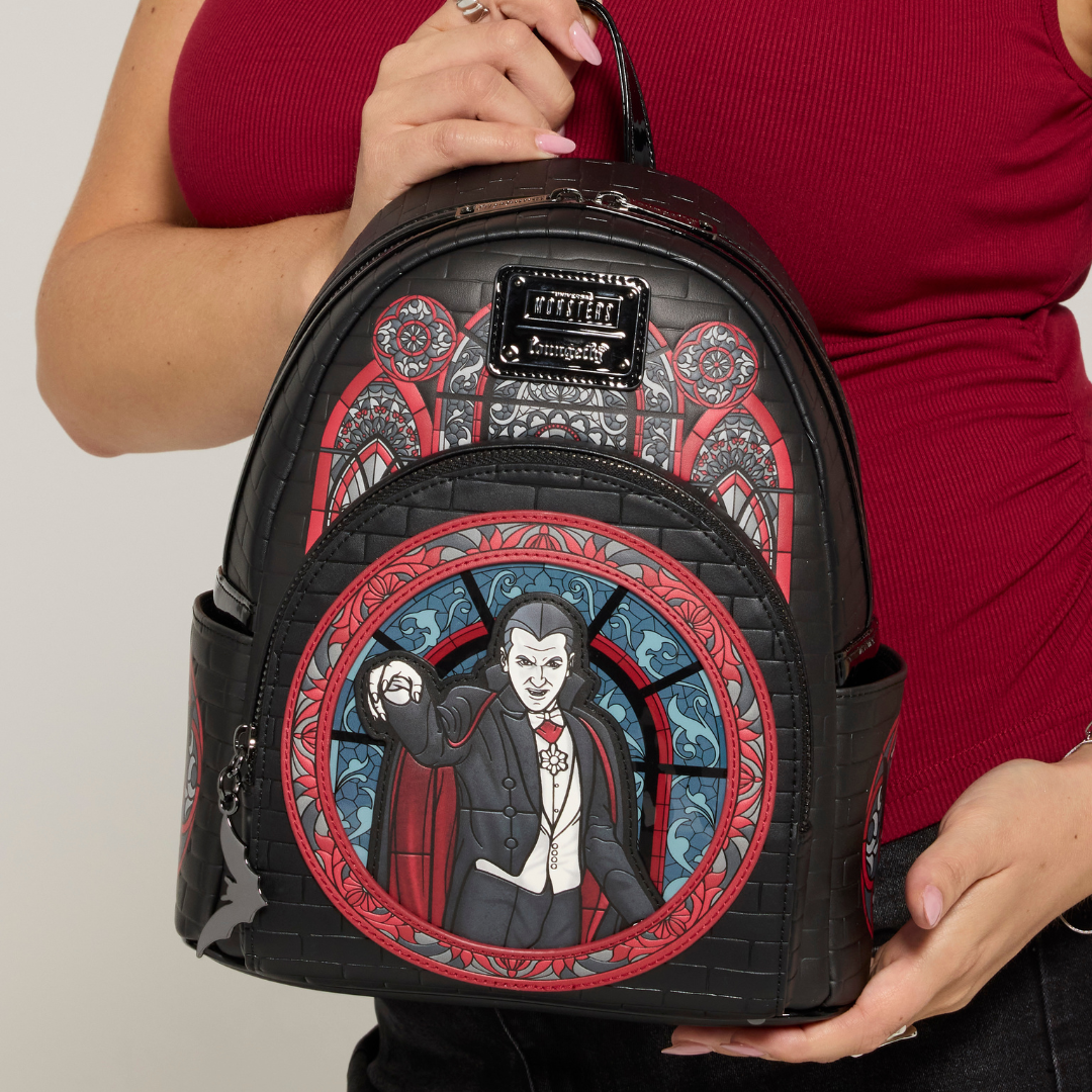 Dark universe Dracula Backpack Universal Monsters Dracula Mini-Backpack - Entertainment Earth main image 2